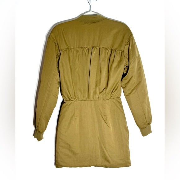 Zara Mini Bomber Jacket Dress - Picture 3 of 3